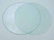 Glasscheibe rund 4mm Klarglas oder satiniert Zuschnitt nach Maß Floatglas