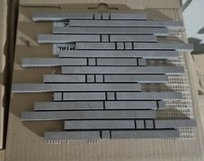 Stein Mosaikfliese Bordüre Verbund Agrob Fliese Buchtal Mauer Bad Steinfliese