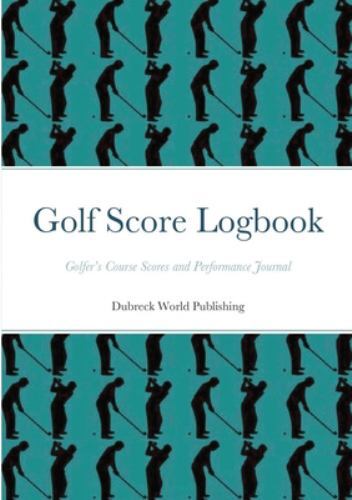 Golf score logbook - golf,