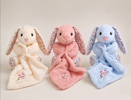 Plüsch hase kuscheltuch - ,
