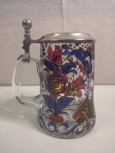 Vintage bierkrug glas mit - bierkrug,