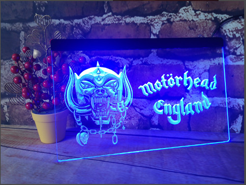 Motörhead england neon light - england,