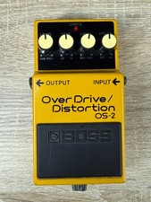 Boss OS-2 OverDrive Distortion Effektgerät Verzerrer Bodentreter