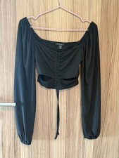 Amisu crop top schwarz - crop,