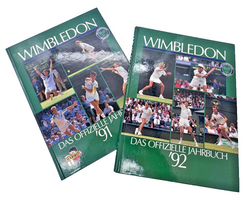 Tennis wimbledon 1991 1992 - 2x,
