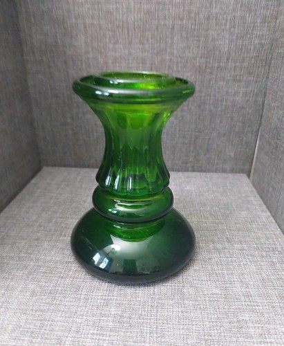 Vintage glasvase grün vase - vintage,