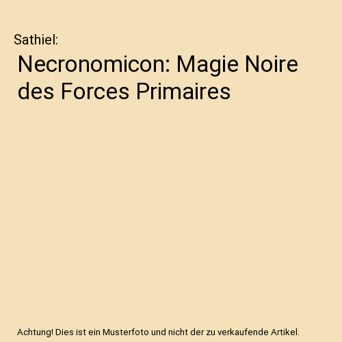 Necronomicon magie noire des - necronomicon:,