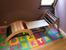 Klettergerüst Indoor Baby/Kleinkind, klettern, rutschen, schaukeln