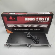 New DBX 215s 15-Band Dual