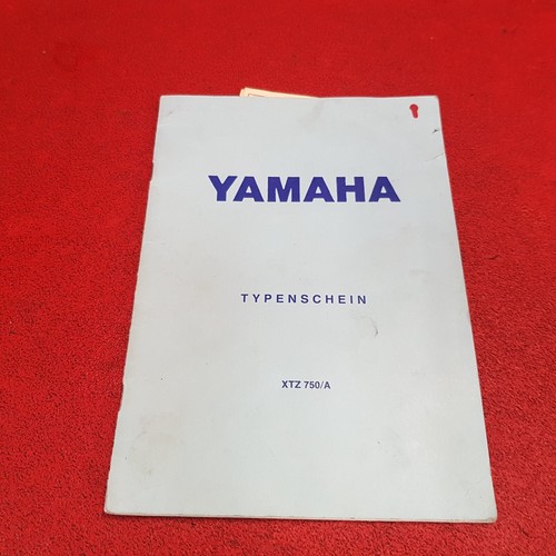 Yamaha xtz750 super tenere - yamaha,