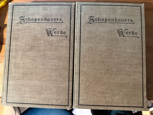 Arthur schopenhauers werke - arthur, 2
