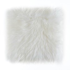Stuhlkissen Schaffell 34x34 cm