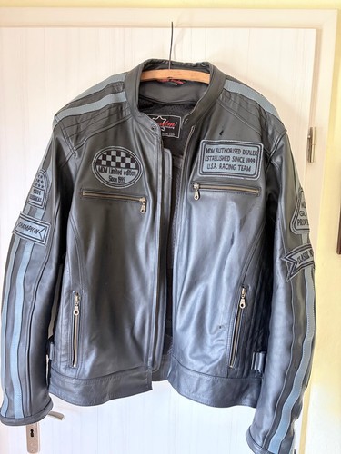 Motorrad lederjacke antik - lederjacke, im