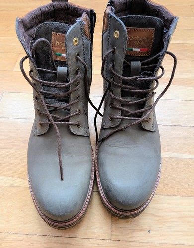 Herren leder stiefel - herren, stiefel,