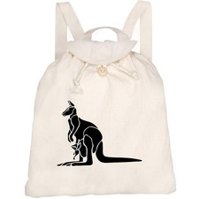 Canvas rucksack backpack - canvas,