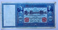 100 mark reichsbanknote aus - mark,
