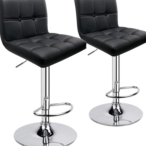 Barhocker 2er set schwarz - 2er-set,
