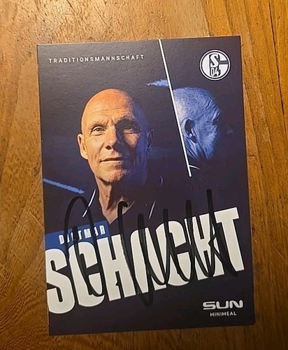 Autogrammkarte schalke 04 - autogrammkarte,