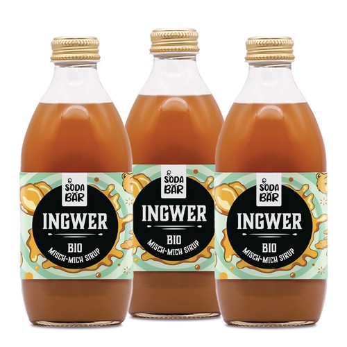 Sodabär bio ingwer - bio, 3er