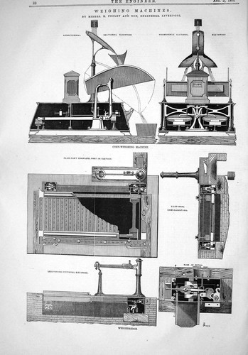 Alte 1867 waagen pooley - 1867,
