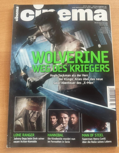 Cinema filmmagazin heft - cinema,