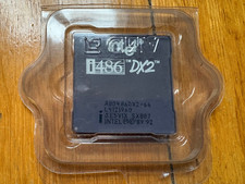 Vintage intel 486 - vintage, dx2