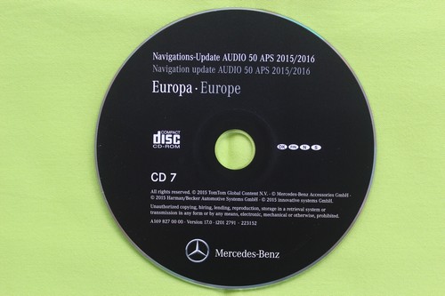 Navigation mercedes benz - cd,