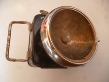 Alte Luxor Fahrradlampe Motorrad Grubenlampe? elektrisch selten Glas fehlt