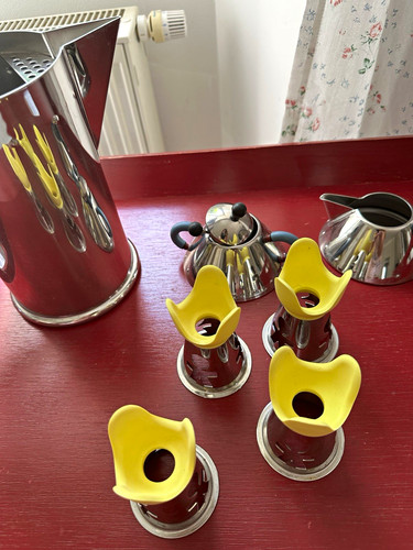 Alessi milch zucker set 4 - milch-, zucker-set