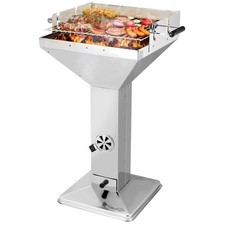 Edelstahl Trichtergrill