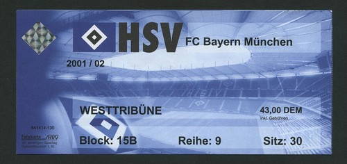 2001 hamburger sv fc - sv,