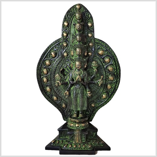 Avalokiteshvara messing - avalokiteshvara,