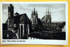 Historische Postkarte Erfurt