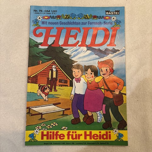 Heidi comicheft 75 hilfe - heidi,