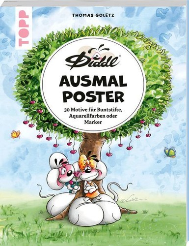 Diddl ausmalposter 30 - diddl,