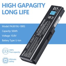 5200mAh Akku Für TOSHIBA Satellite PA3817U-1BRS C655 L670 L750 L770 P740 P740D