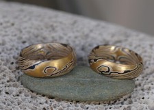 Trauringe Mokume Gane Gold 900