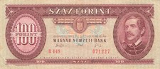 Ungarn Hungary 100 Forint 1993