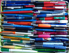 Kugelschreiber/Sammlung - ca. 100 Kulis - Werbung versch. Firmen