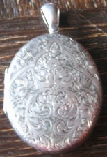 großes Jugendstil Medaillon