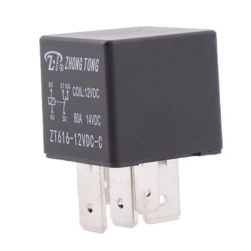 12v 80a polig spdt - spdt, kontakte