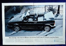 VW Golf 1 Cabrio , Originale