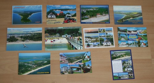 Postkarten ostseebad - 11,
