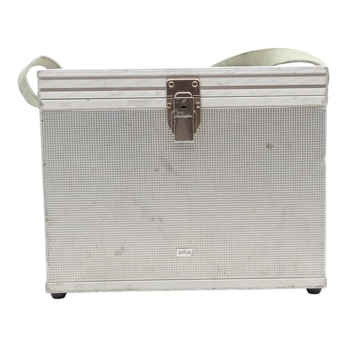 Braun aluminiumkoffer koffer - aluminiumkoffer,