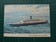 AK / Schiffe. MS " ANGELINA LAURO " GENUA
