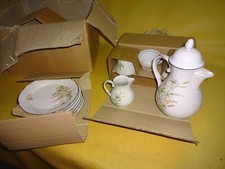 DDR Kahla  21 tlg.OVP  Konvolut Kaffeeservice DDR Design Porzellan