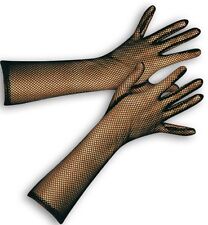 Netzhandschuhe schwarz Handschuhe Gothic Kostüm Fasching Punk 125644013