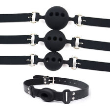 3 Größen Silikon Offener Mund Knebel Bondage Sklave Oral Mouth Gag Knebel Paare
