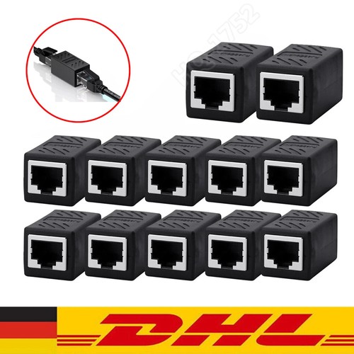 12x ethernet verbinder rj45 - ethernet,