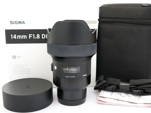 Sigma art 14mm dg - sigma, 1.8